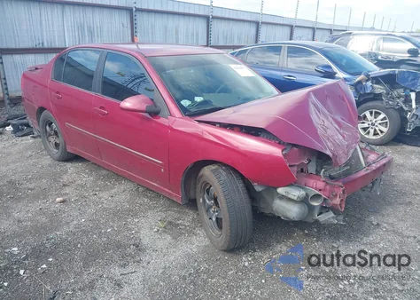 2006 Chevrolet Malibu Lt из США, поврежденный, VIN 1G1ZT51896F236130